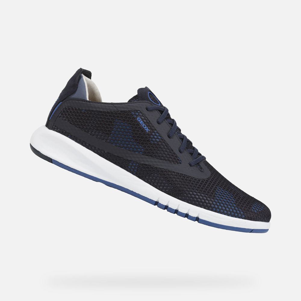 Tenis Geox Homem Azul Marinho - Aerantis - XYDVE1084